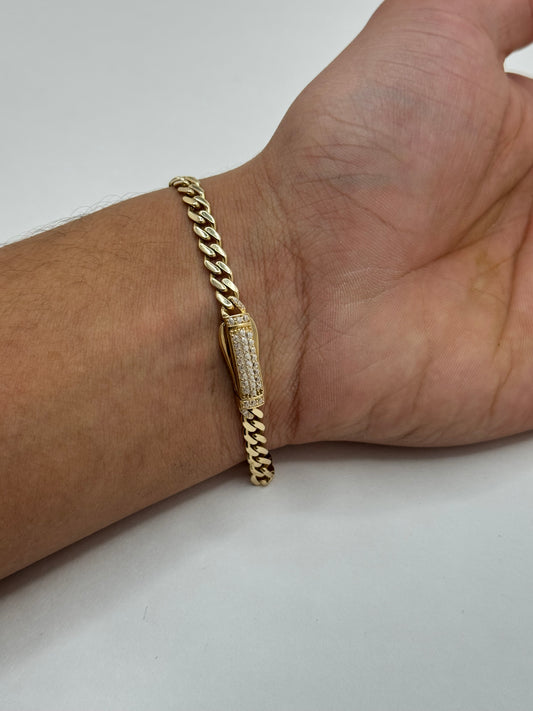 14k gold Unisex bracelet