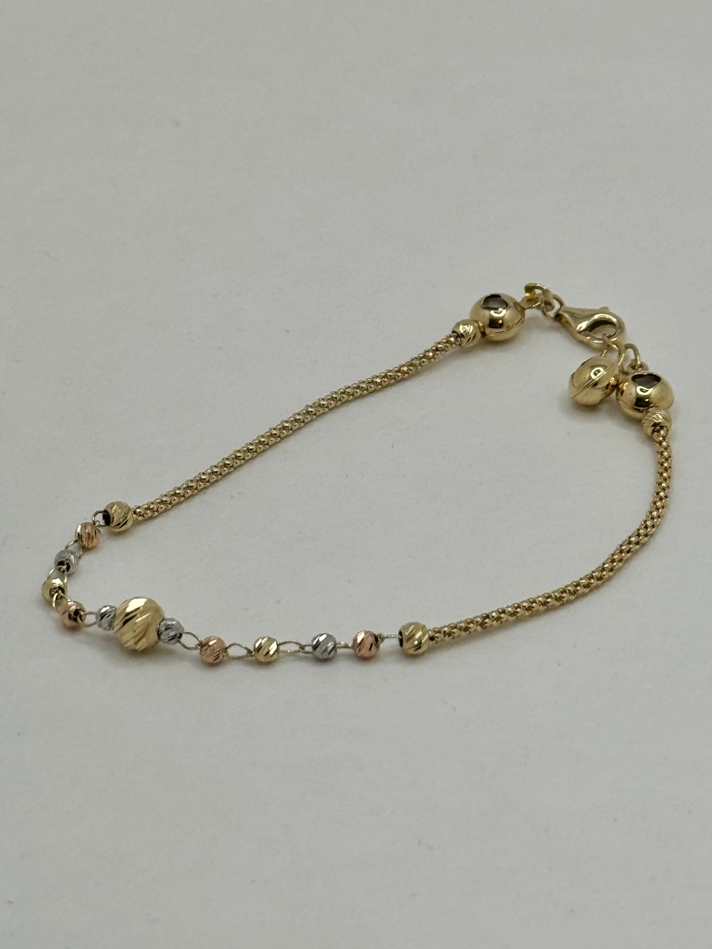 14k gold Bead Braclet For Women