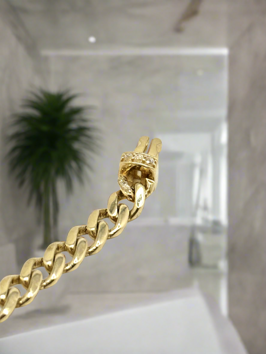 14k gold Unisex bracelet